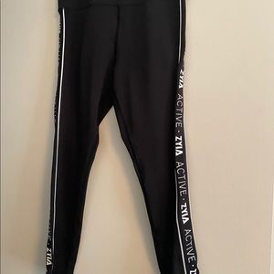 Black zyia leggings size 8-10 worn once